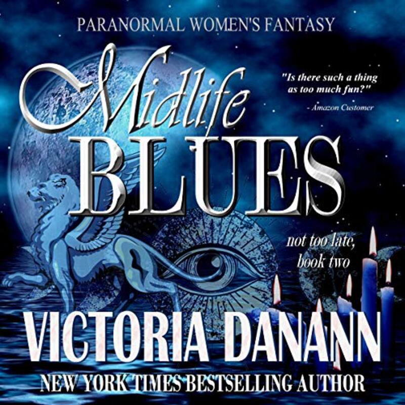 Book cover for "Midlife Blues" by Victoria Danann