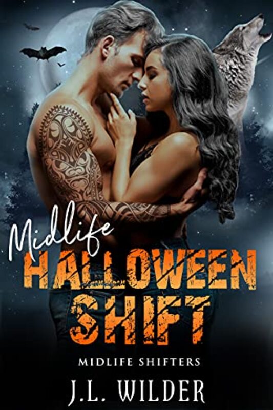 Book cover for "Midlife Halloween Shift" by JL Wilder