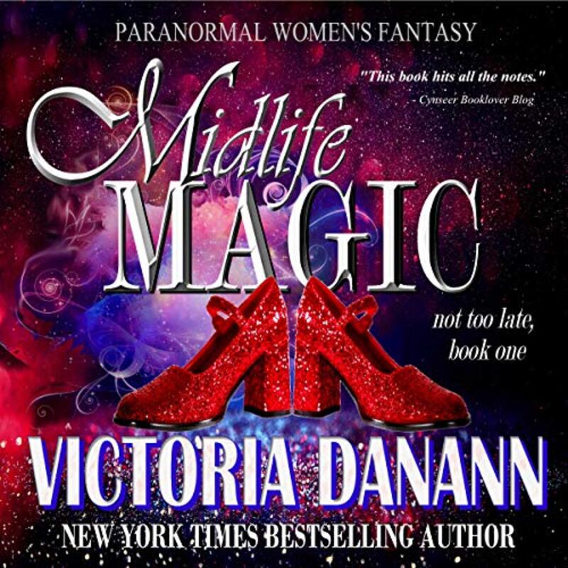 Book cover for "Midlife Magic" by Victoria Danann