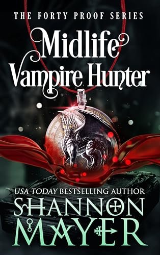Book cover for "Midlife Vampire Hunter" by Shannon Mayer