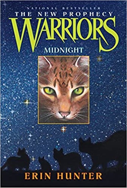 Book cover for "Midnight" by Erin Hunter