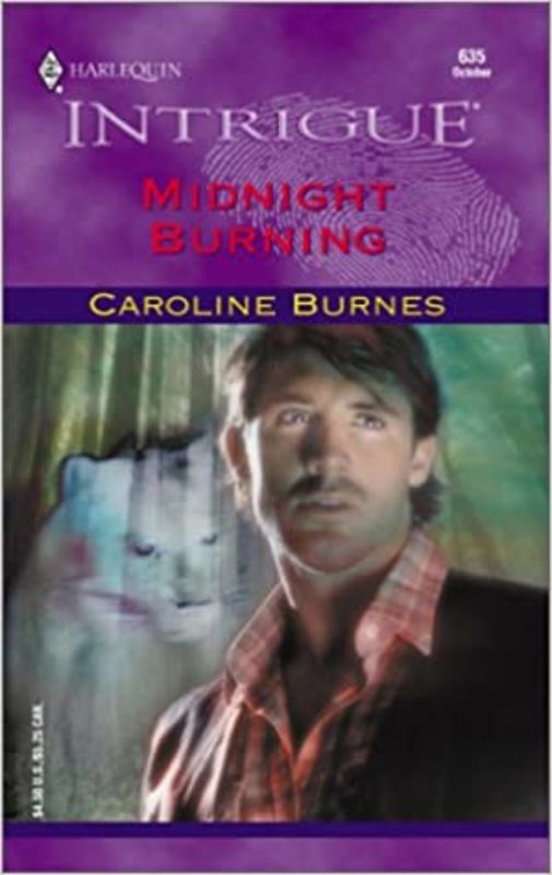 Book cover for "Midnight Burning" by Carolyn Haines