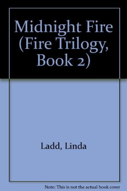 Book cover for "Midnight Fire" by Linda Ladd