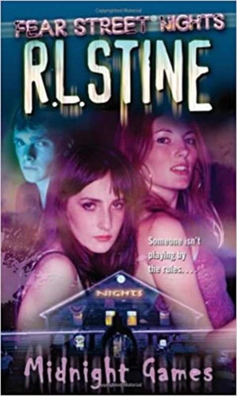 Book cover for "Midnight Games" by R.L. Stine