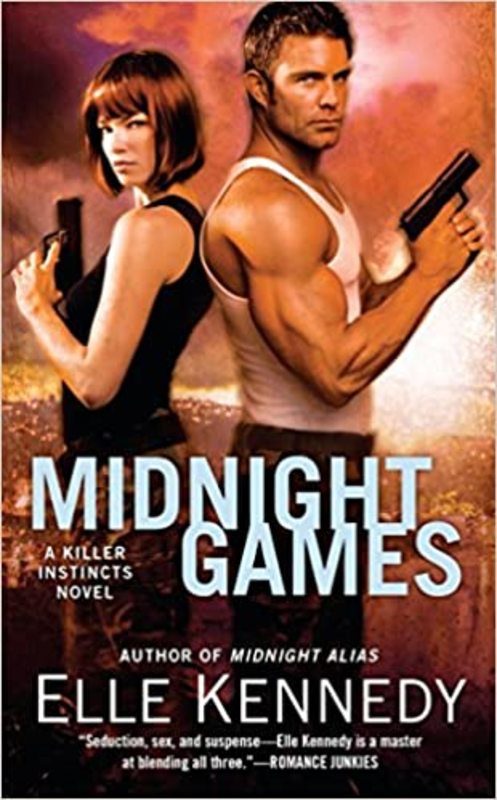 Book cover for "Midnight Games" by Elle Kennedy