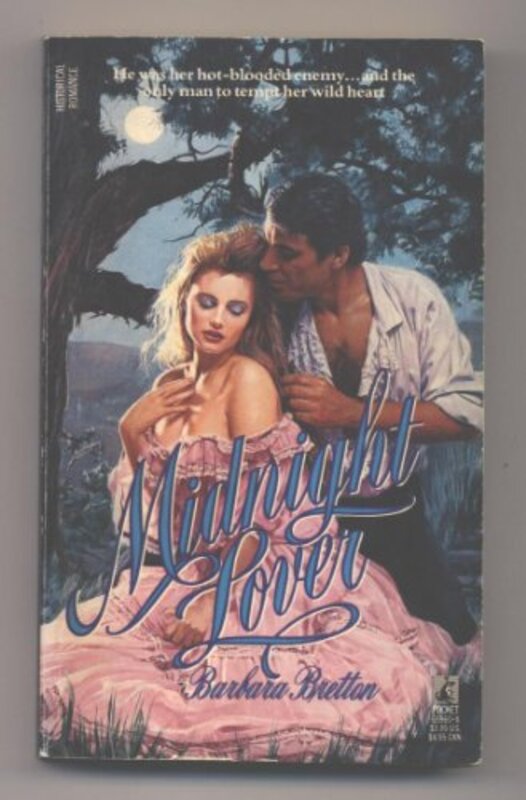 Book cover for "Midnight Lover" by Barbara Bretton