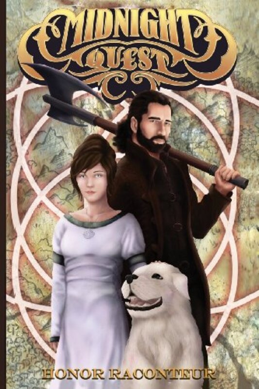 Book cover for "Midnight Quest" by Honor Raconteur