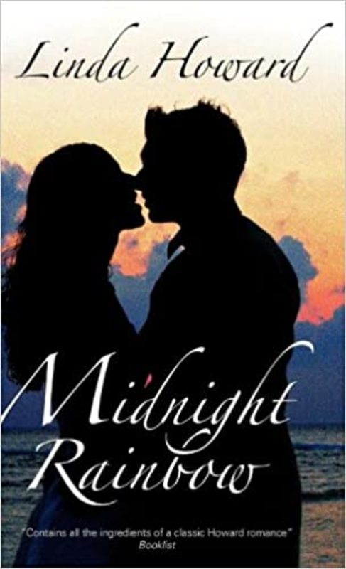 Book cover for "Midnight Rainbow" by Linda Howard