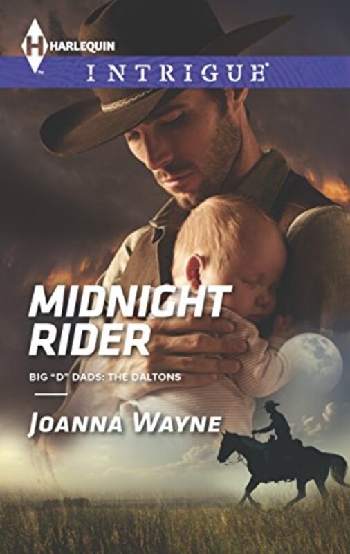 Book cover for "Midnight Rider" by Joanna Wayne