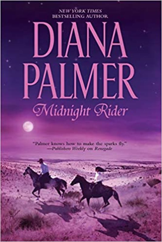 Book cover for "Midnight Rider" by Diana Palmer