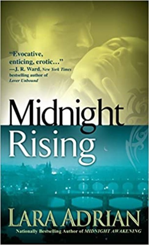 Book cover for "Midnight Rising" by Lara Adrian