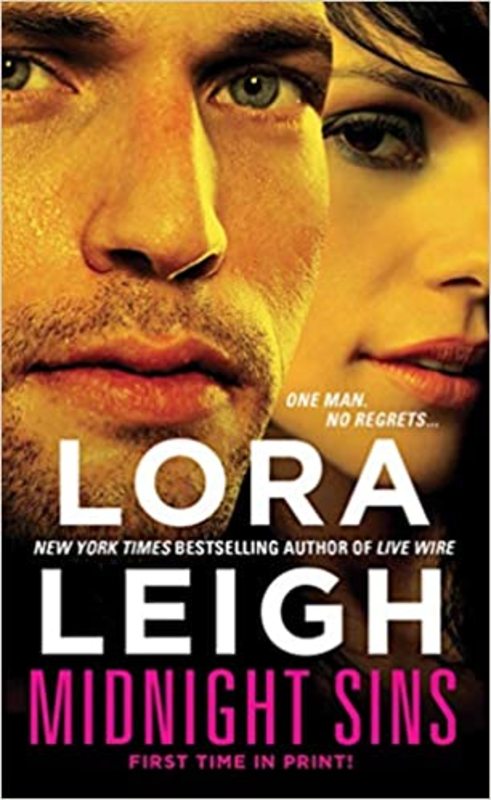 Book cover for "Midnight Sins" by Lora Leigh