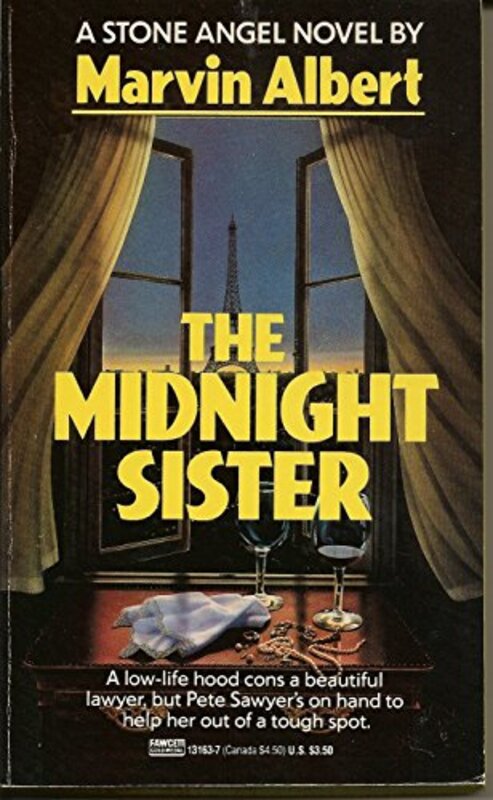 Book cover for "Midnight Sister" by Marvin H Albert