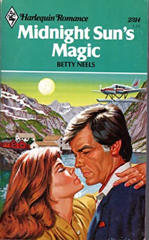Book cover for "Midnight Sun's Magic" by Betty Neels