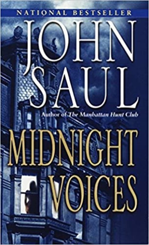 Book cover for "Midnight Voices" by John Saul