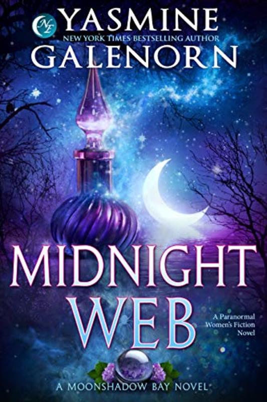 Book cover for "Midnight Web" by Yasmine Galenorn
