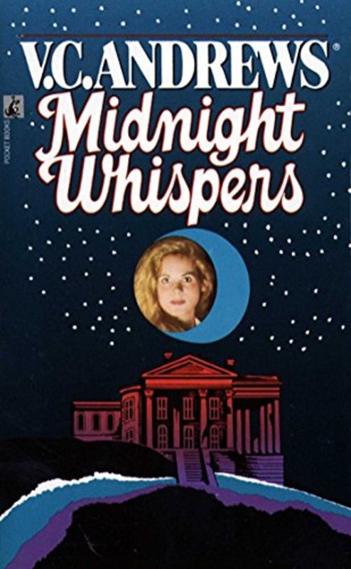 Book cover for "Midnight Whispers" by V. C. Andrews