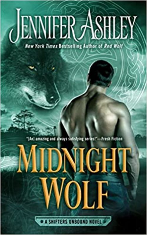 Book cover for "Midnight Wolf" by Jennifer Ashley