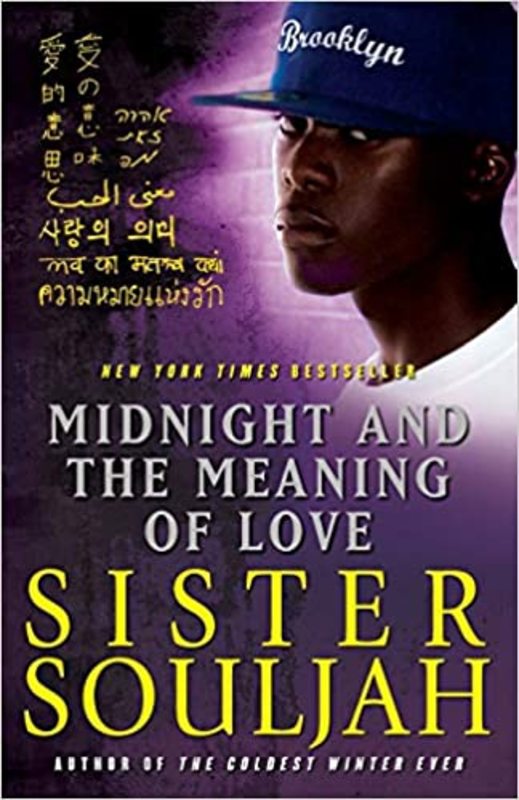 Book cover for "Midnight and the Meaning of Love" by Sister Souljah