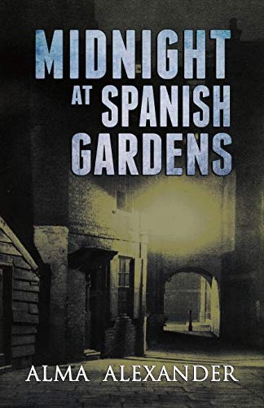 Book cover for "Midnight at Spanish Gardens" by Alma Alexander