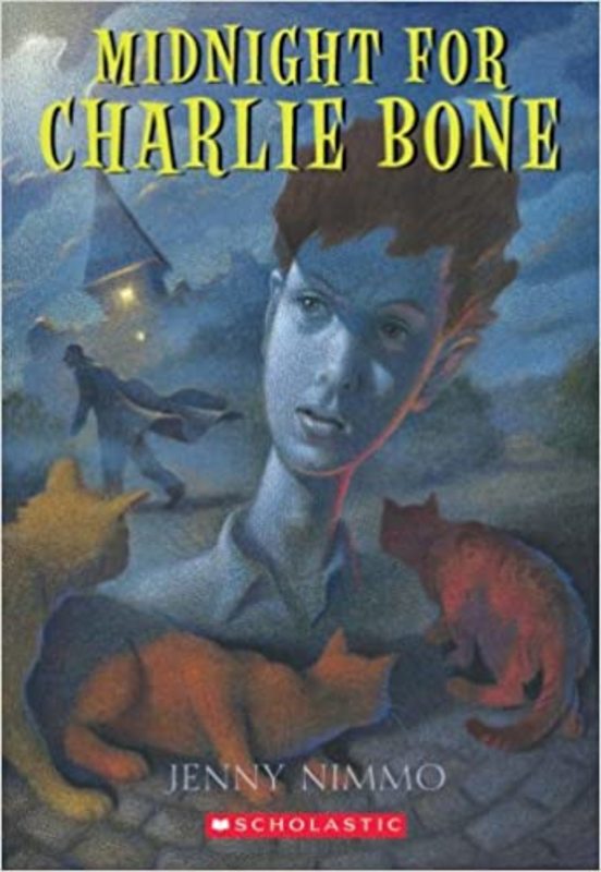 Book cover for "Midnight for Charlie Bone" by Jenny Nimmo
