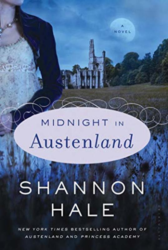 Book cover for "Midnight in Austenland" by Shannon Hale