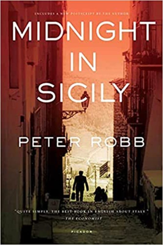 Book cover for "Midnight in Sicily" by Peter Robb