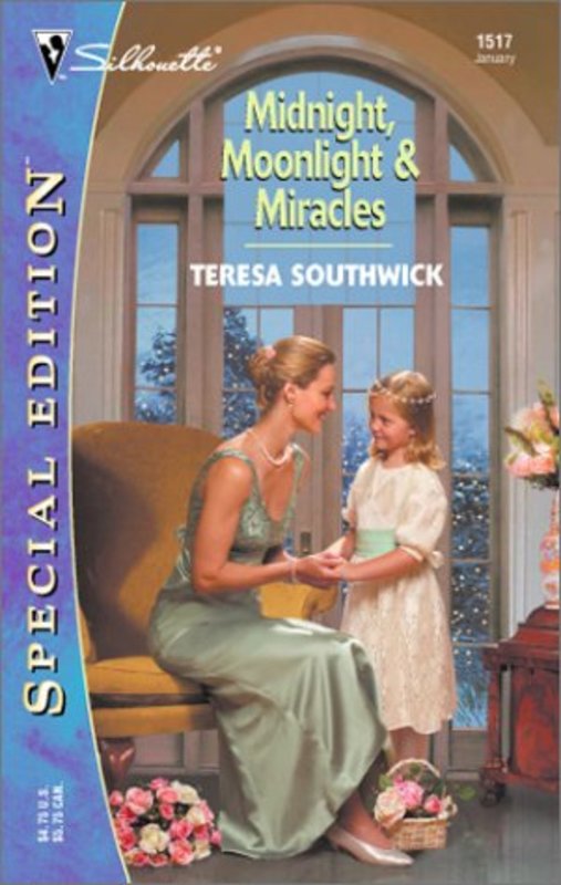 Book cover for "Midnight, MoonlightMiracles" by Teresa Southwick