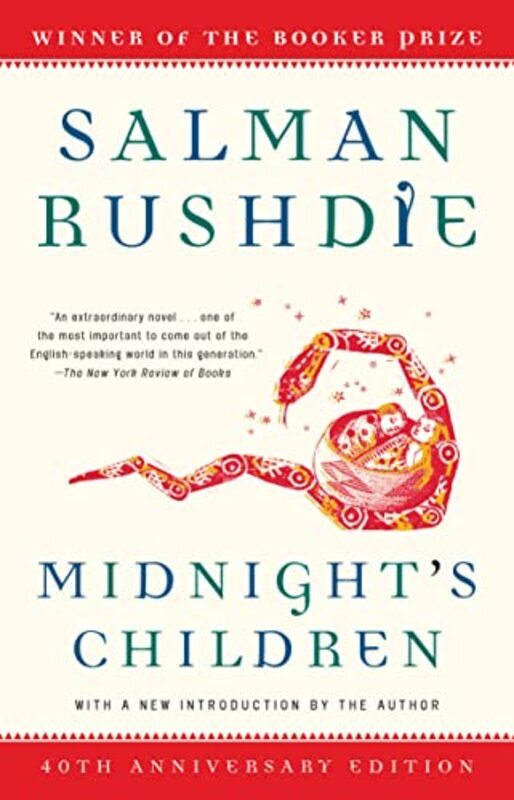 Book cover for "Midnight's Children" by Salman Rushdie