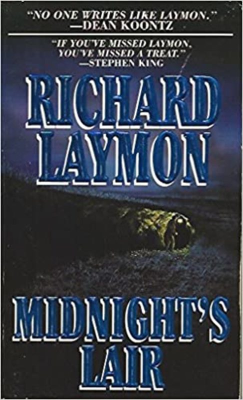 Book cover for "Midnight's Lair" by Richard Laymon