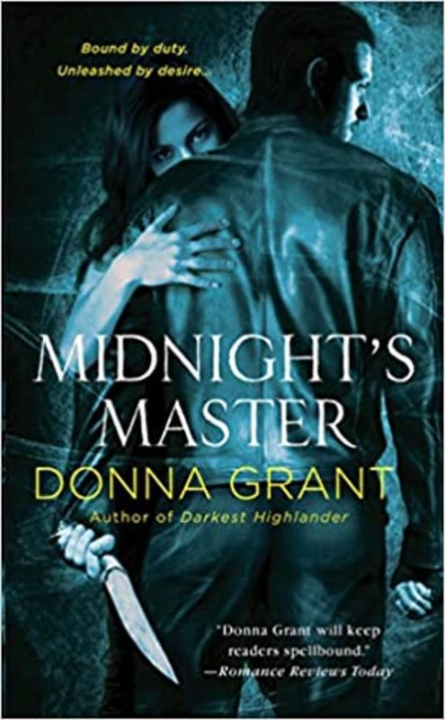 Book cover for "Midnight's Master" by Donna Grant