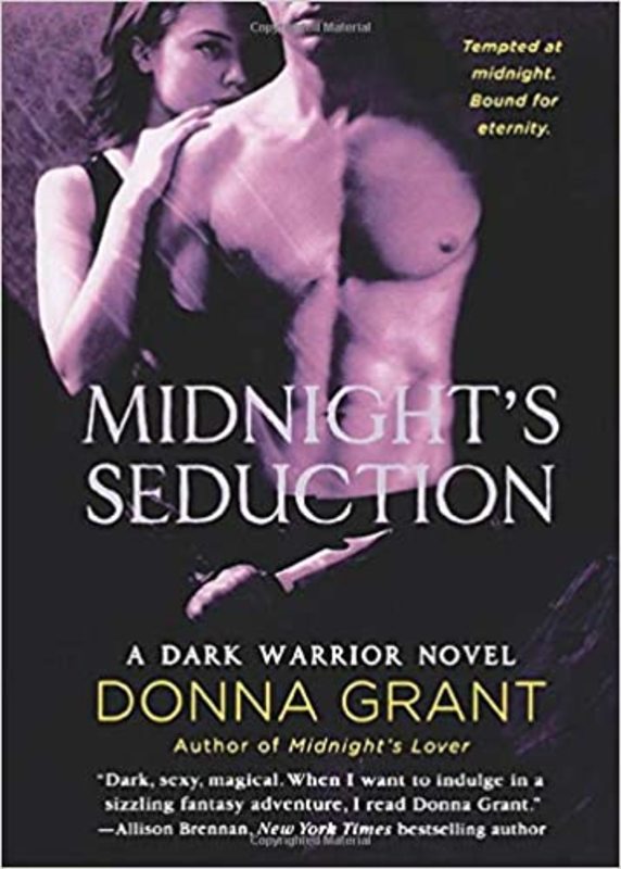 Book cover for "Midnight's Seduction" by Donna Grant