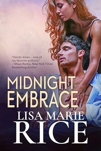 Book cover for "Midnight Embrace" by Lisa Marie Rice