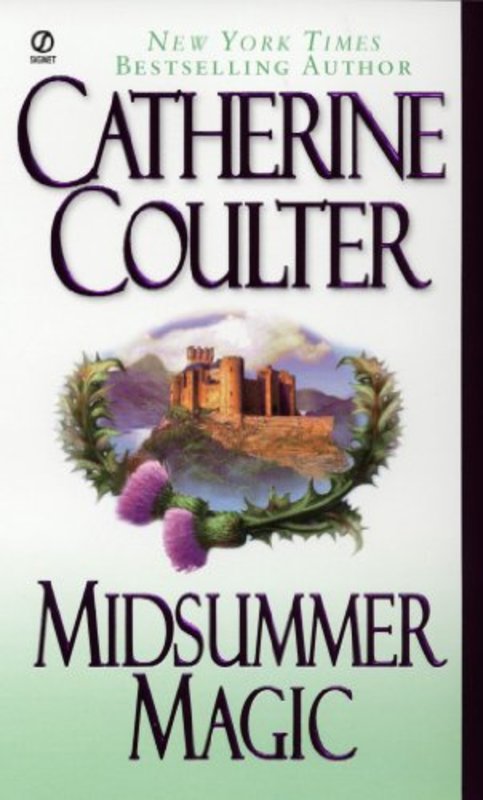 Book cover for "Midsummer Magic" by Catherine Coulter