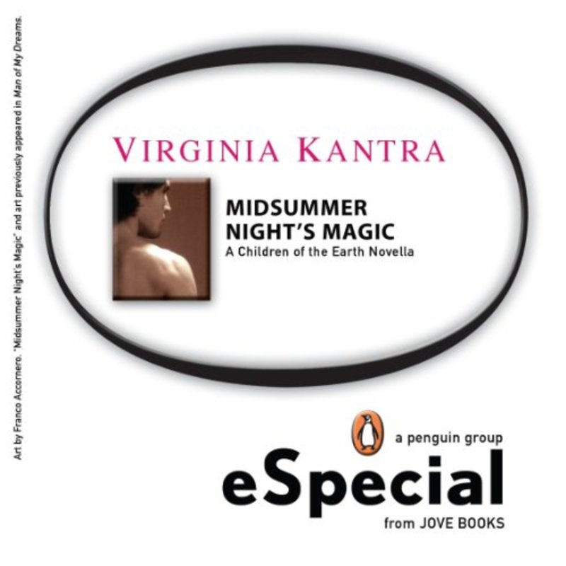 Book cover for "Midsummer Night's Magic" by Virginia Kantra