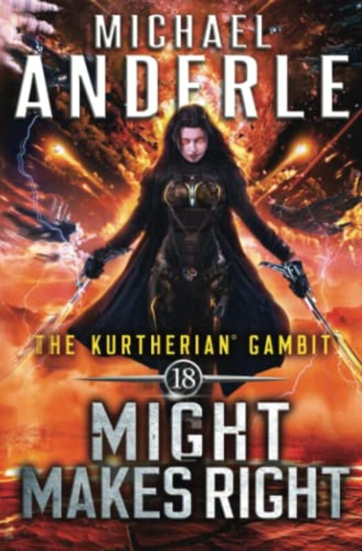 Book cover for "Might Makes Right" by Michael Anderle