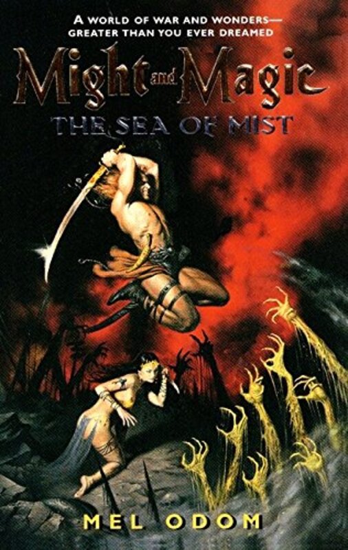 Book cover for "Might and Magic" by Mel Odom