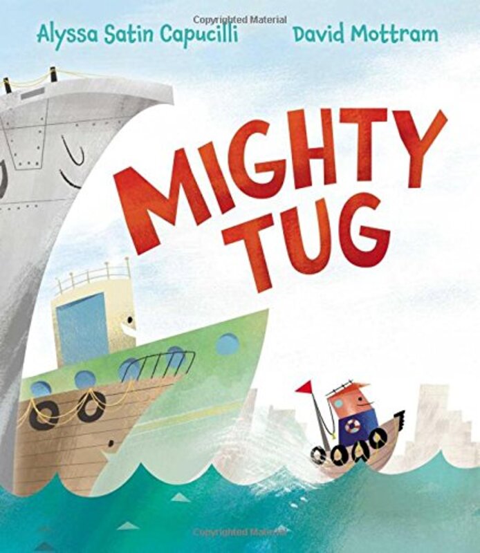 Book cover for "Mighty Tug" by Alyssa Satin Capucilli