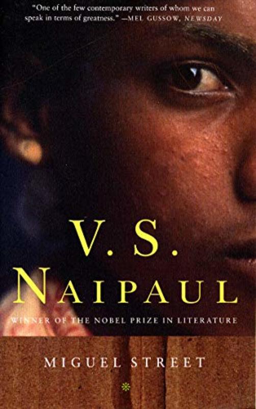 Book cover for "Miguel Street" by V. S. Naipaul