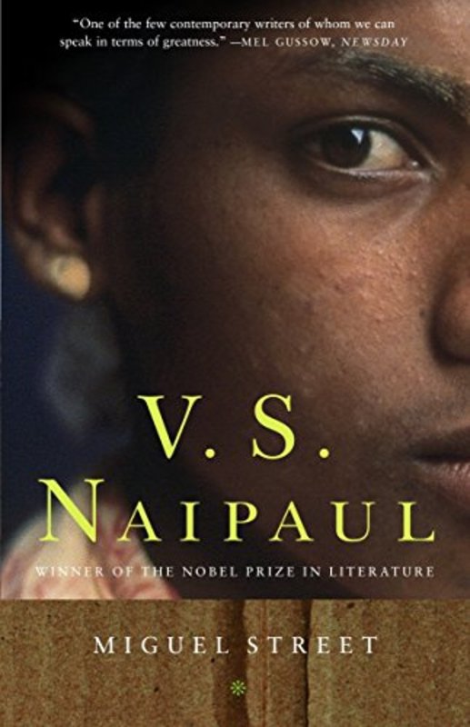 Book cover for "Miguel Street" by VS Naipaul