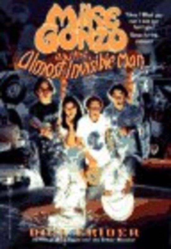 Book cover for "Mike Gonzo and the Almost Invisible Man" by Bill Crider