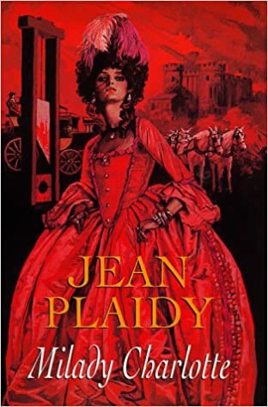Book cover for "Milady Charlotte" by Jean Plaidy
