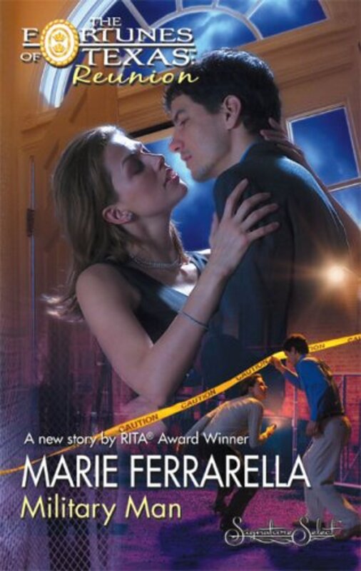 Book cover for "Military Man" by Marie Ferrarella