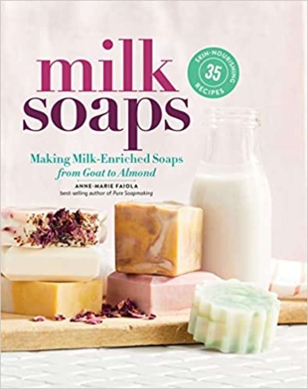 Book cover for "Milk Soaps" by Anne-Marie Faiola
