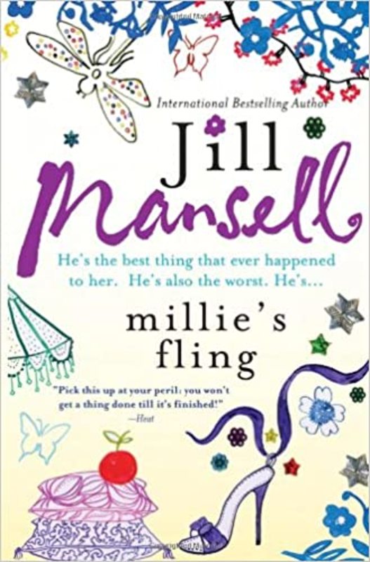 Book cover for "Millie's Fling" by Jill Mansell