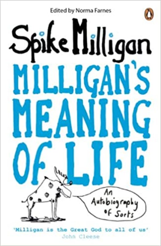 Book cover for "Milligan's Meaning of Life" by Spike Milligan