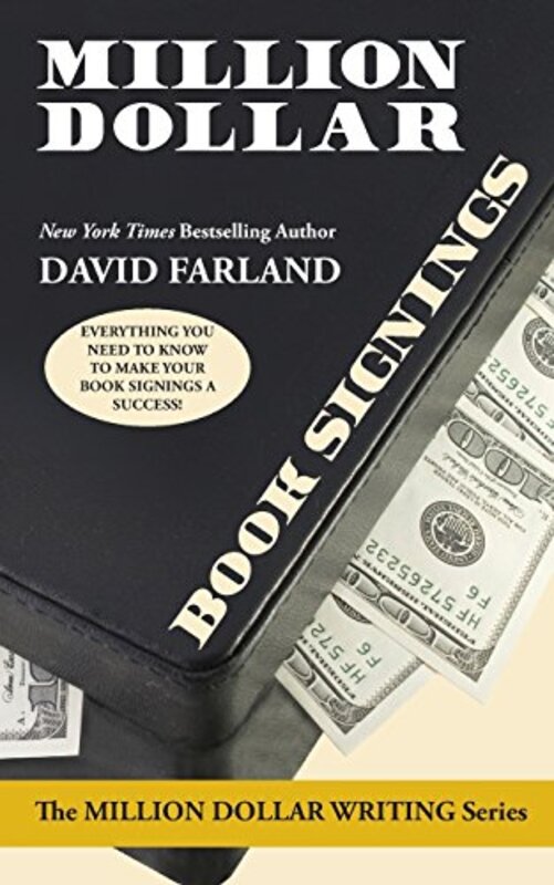 Book cover for "Million Dollar Book Signings" by David Farland