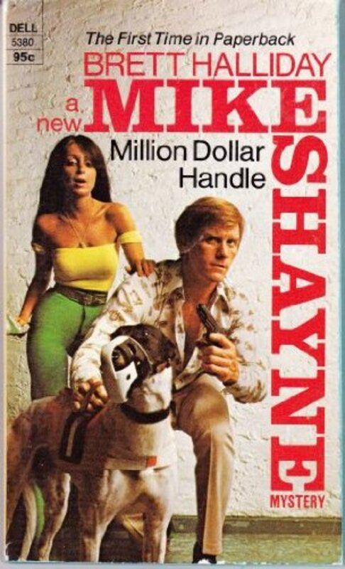 Book cover for "Million Dollar Handle" by Brett Halliday