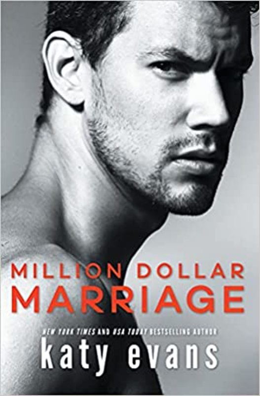 Book cover for "Million Dollar Marriage" by Katy Evans