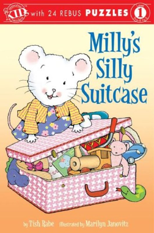 Book cover for "Milly's Silly Suitcase" by Tish Rabe
